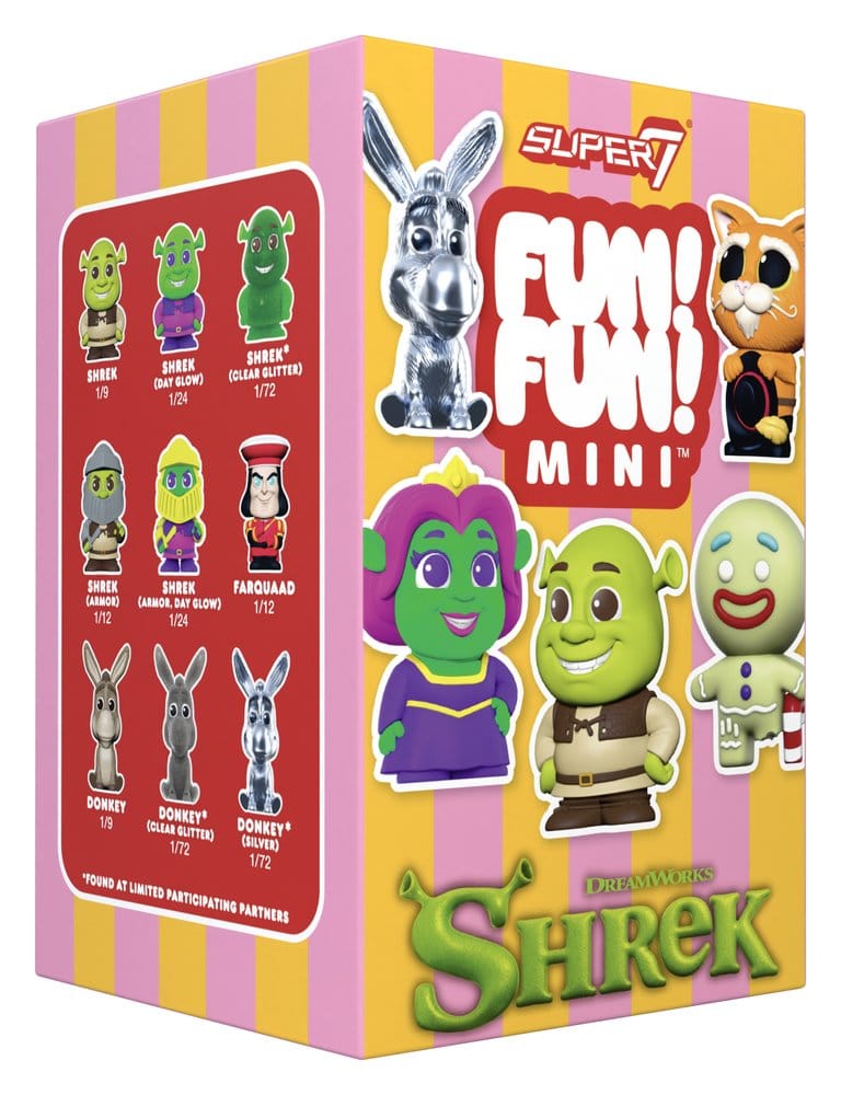 Shrek Fun! Fun! Minifiguren Wave 01 Blind Box Display (9) - Preorder - ETA: 25.10.2026