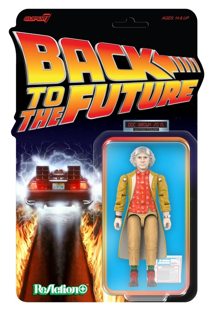 Back to the Future ReAction+ Actionfigur Wave 02 Dr. Emmett Brown (2015) - Preorder - ETA: 28.12.2026