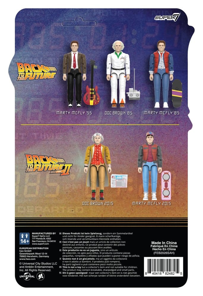 Back to the Future ReAction+ Actionfigur Wave 02 Marty McFly (2015) - Preorder - ETA: 28.12.2026