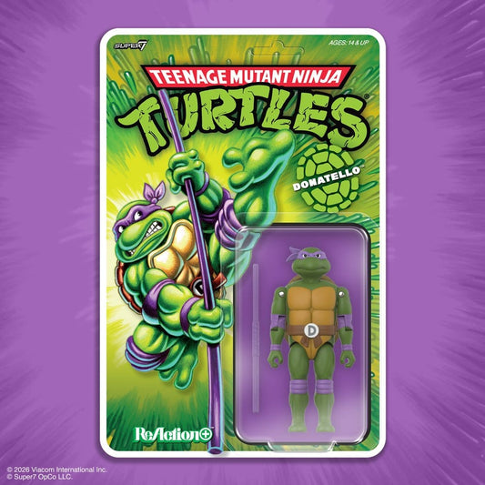 Teenage Mutant Ninja Turtles ReAction+ Actionfigur Wave 01 Donatello - Preorder - ETA: 28.09.2026