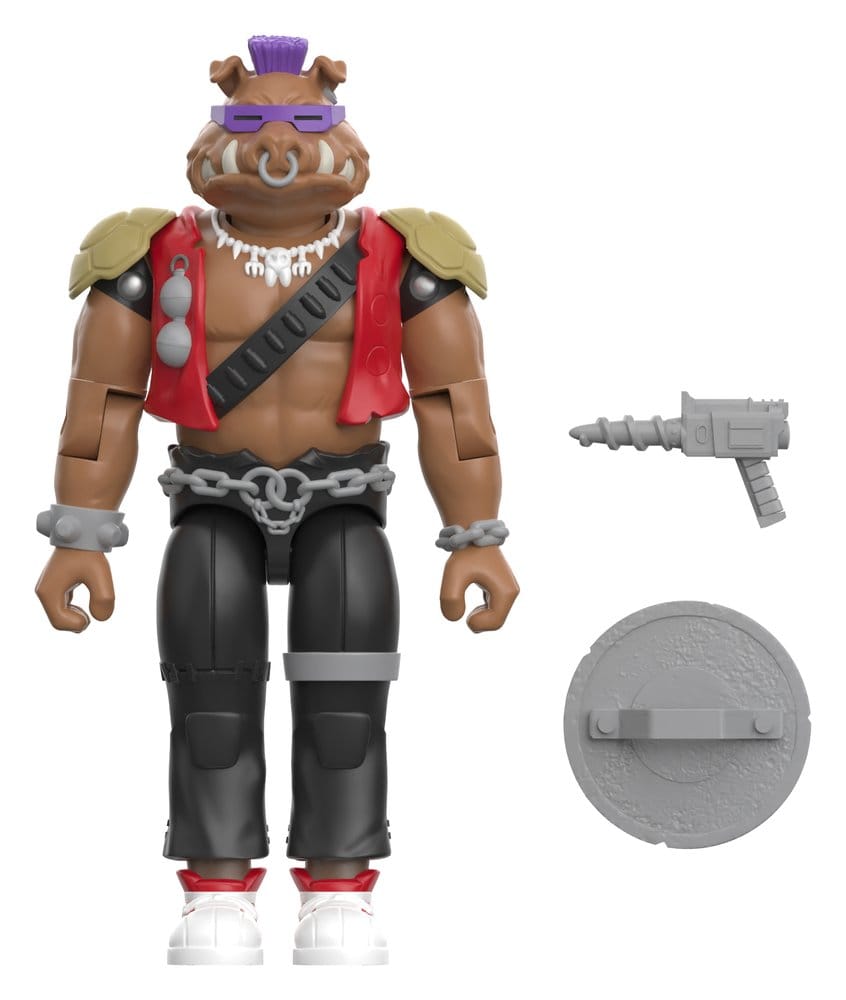 Teenage Mutant Ninja Turtles ReAction+ Actionfigur Wave 02 Bebop - Preorder - ETA: 16.10.2026