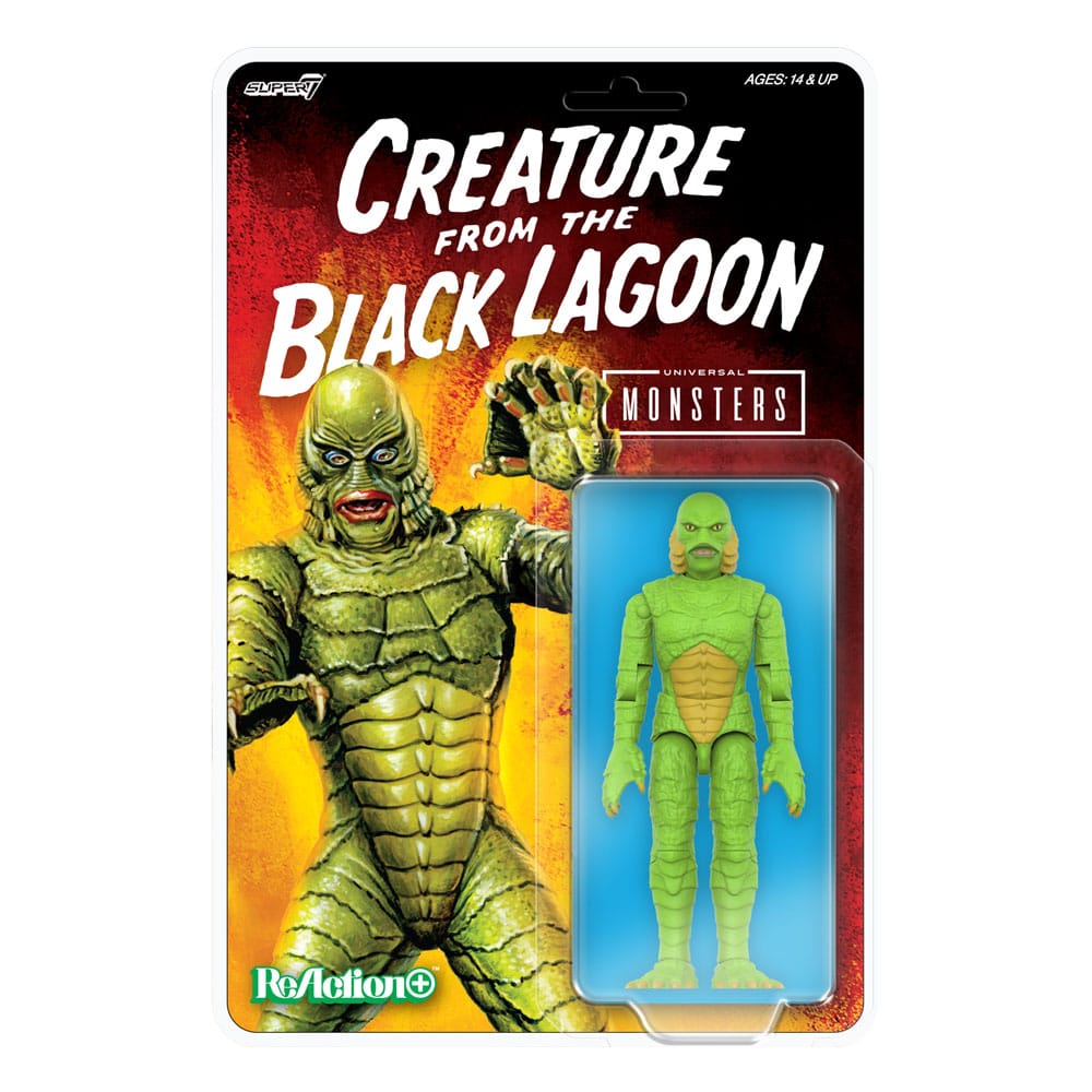 Universal Monsters ReAction+ Actionfigur Wave 1 Creature from the Black Lagoon 10 cm      - Preorder - ETA: 25.01.2026