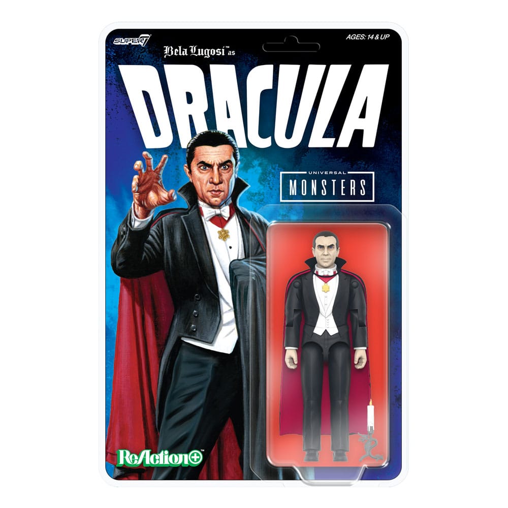 Universal Monsters ReAction+ Actionfigur Wave 1 Dracula 10 cm     - Preorder - ETA: 25.01.2026