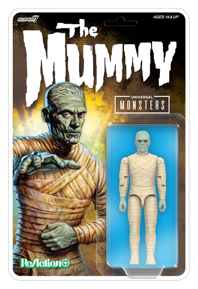 Universal Monsters ReAction+ Actionfigur Wave 02 The Mummy - Preorder - ETA: 25.08.2026