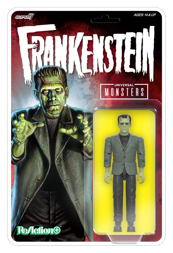Universal Monsters ReAction+ Actionfigur Wave 02 Frankenstein - Preorder - ETA: 25.08.2026