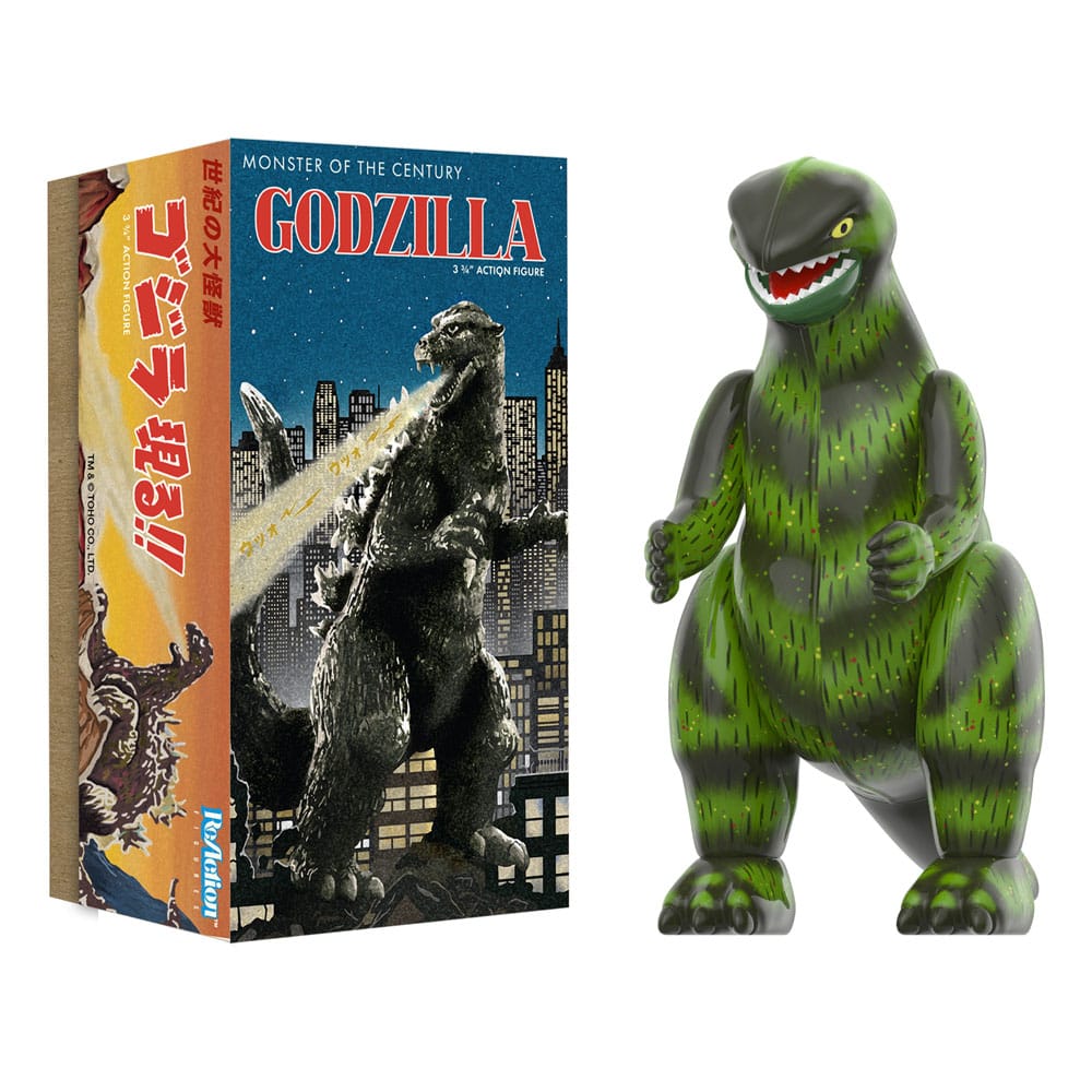 Godzilla Toho ReAction Actionfigur Wave 01 (Retro Tin) Godzilla (Marusan Tin) 10 cm      - Preorder - ETA: 17.04.2026