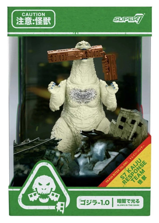 Godzilla Toho ReAction Actionfigur Minus One (Train Biter - Glow) 15 cm - Preorder - ETA: 30.06.2026
