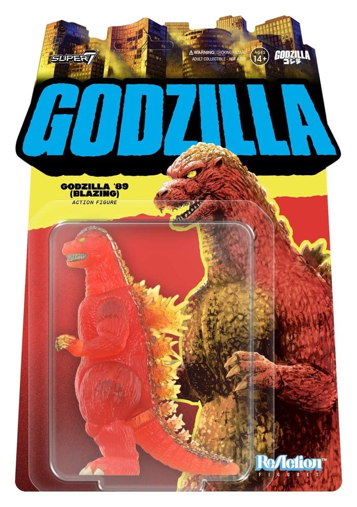 Godzilla Toho ReAction Actionfigur Godzilla - 1989 (Blazing) 10 cm - Preorder - ETA: 31.07.2026