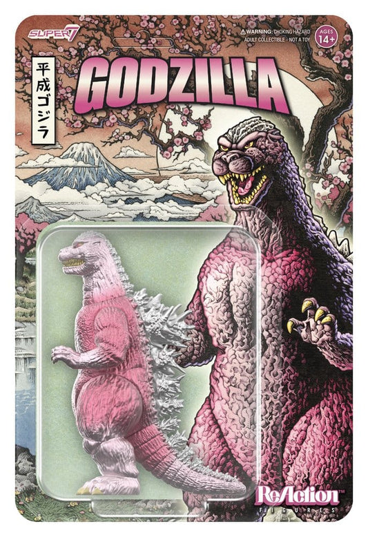 Godzilla Toho ReAction Actionfigur Godzilla '89 (Cherry Blossom Festival) - Preorder - ETA: 04.10.2026