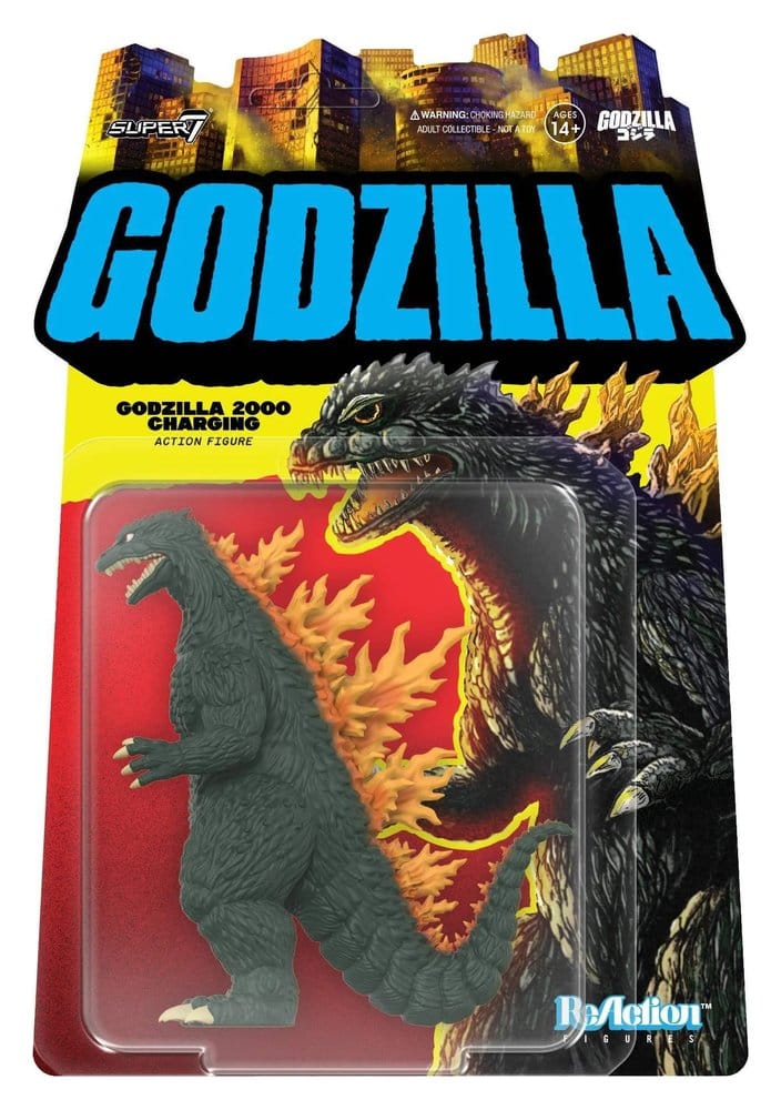 Godzilla Toho ReAction Actionfigur Godzilla (2000, Charging) 24 cm - Preorder - ETA: 31.07.2026