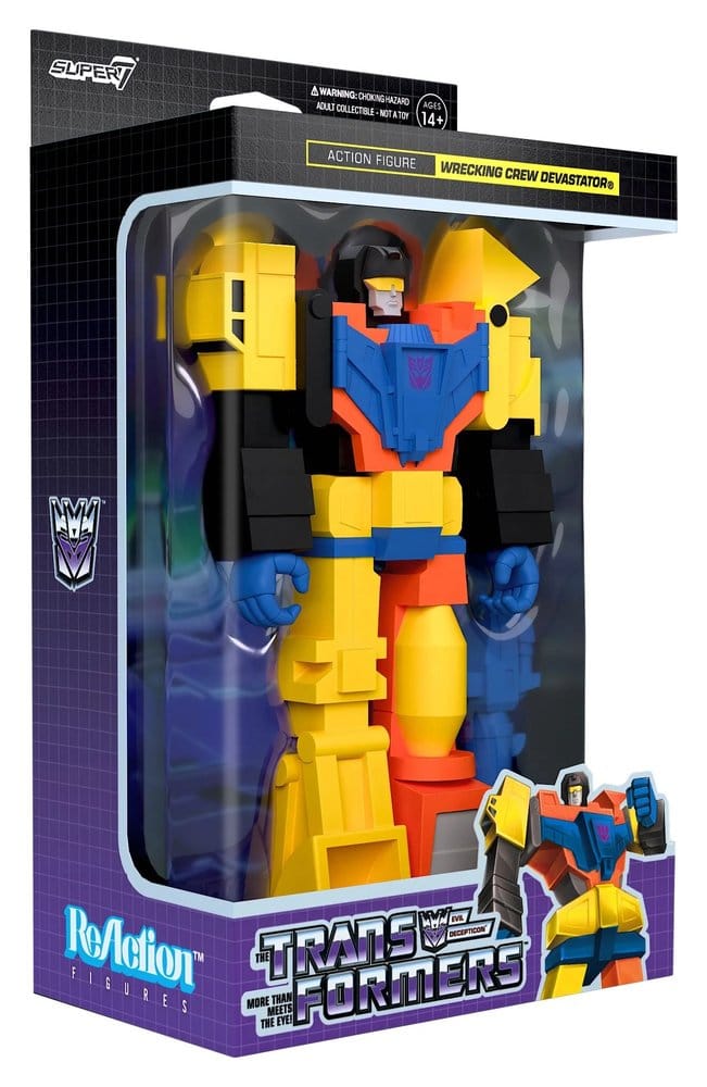 Transformers ReAction Actionfigur Devastator 10 cm - Preorder - ETA: 31.07.2026