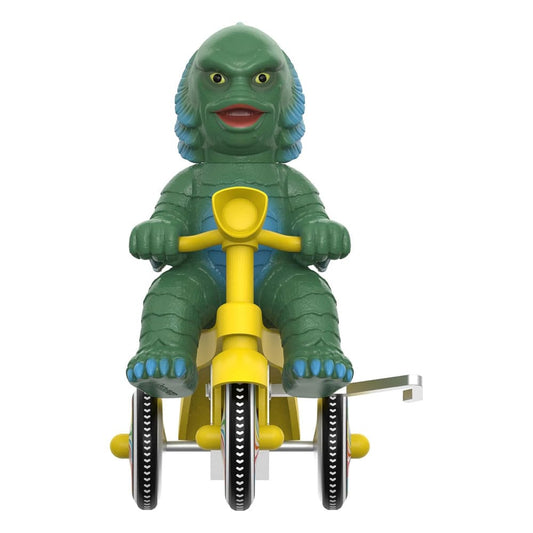Universal Monsters Super Cycles Actionfigur Der Schrecken vom Amazonas (Dark Green with Yellow Trike) 13 cm  - Preorder - ETA: 22.02.2026