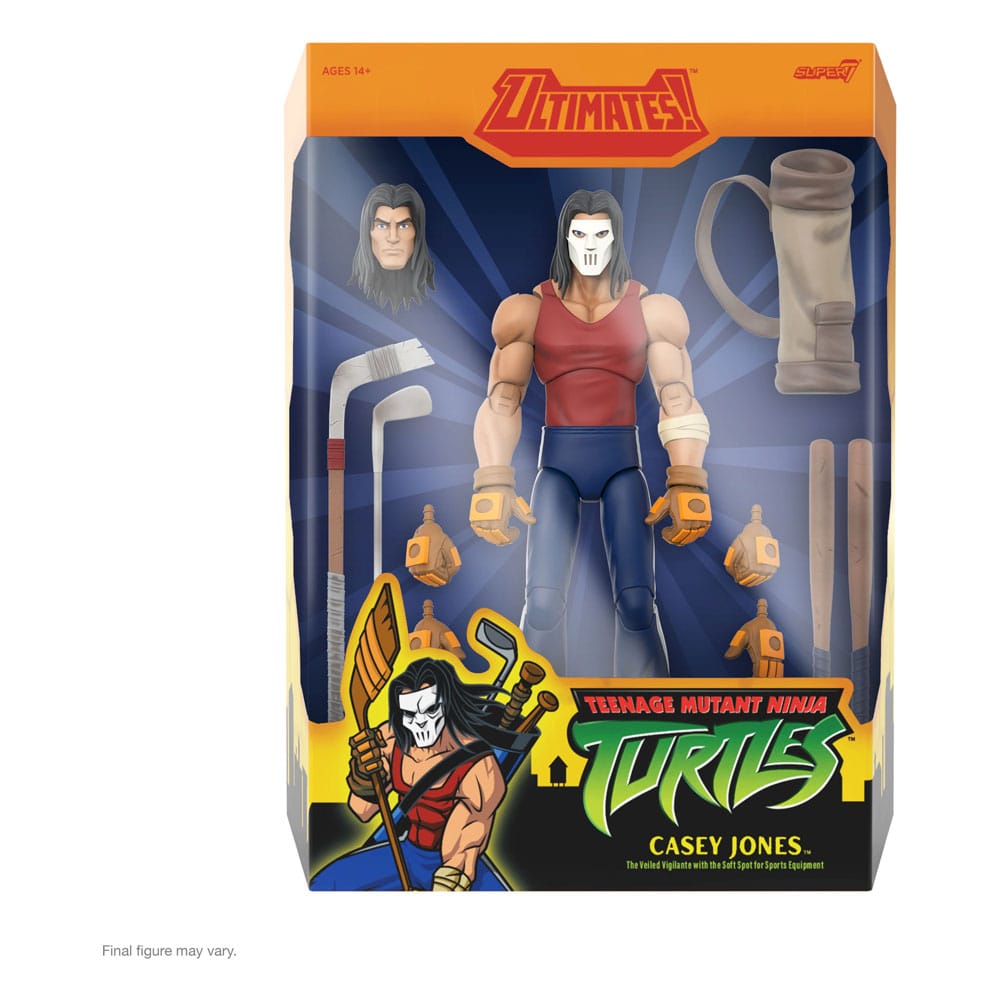 Teenage Mutant Ninja Turtles Ultimates Actionfigur Wave 13 Casey Jones 18 cm  - Preorder - ETA: 25.02.2026