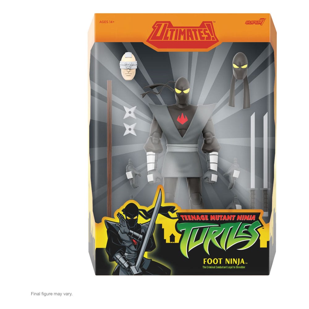 Teenage Mutant Ninja Turtles Ultimates Actionfigur Wave 13 Foot Ninja 18 cm  - Preorder - ETA: 25.02.2026