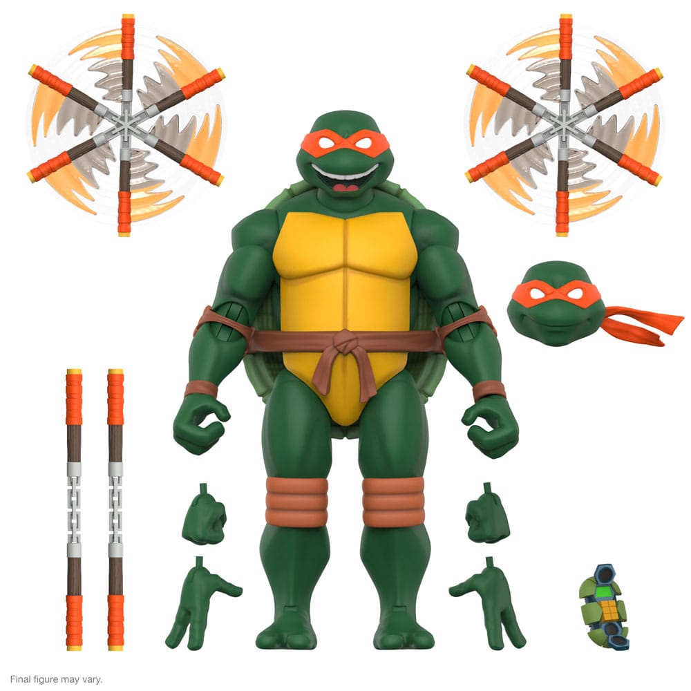 Teenage Mutant Ninja Turtles Ultimates Actionfigur Wave 12 Michelangelo 18 cm - Preorder - ETA: 18.12.2025