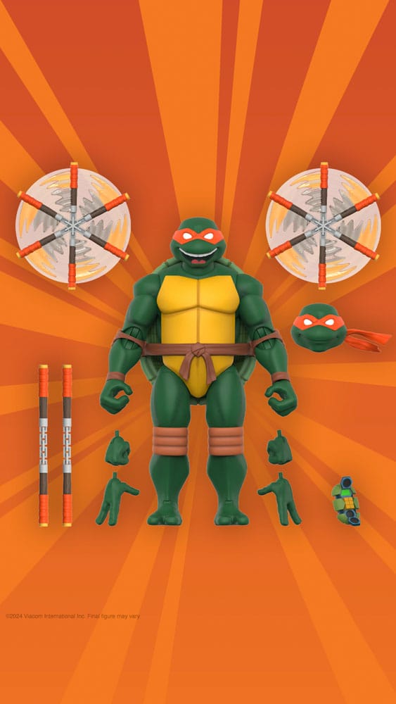 Teenage Mutant Ninja Turtles Ultimates Actionfigur Wave 12 Michelangelo 18 cm - Preorder - ETA: 18.12.2025