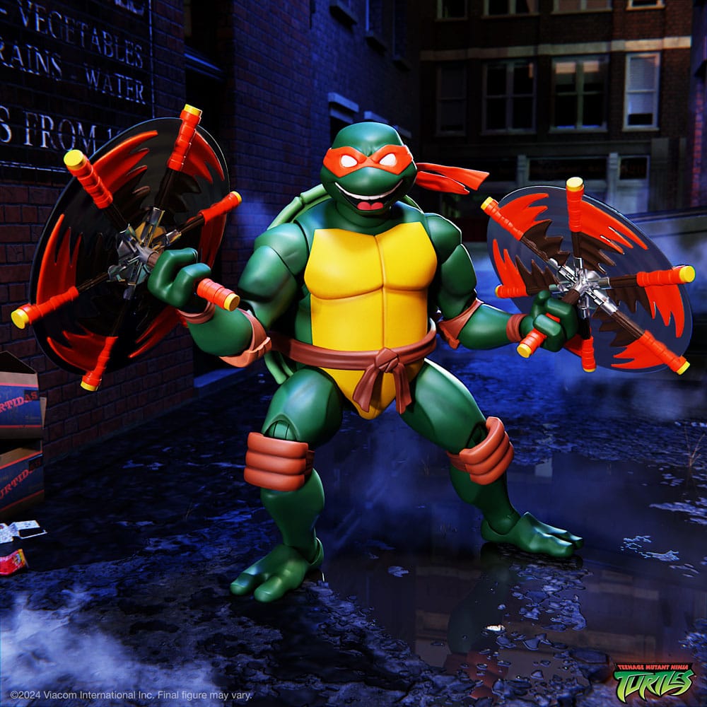 Teenage Mutant Ninja Turtles Ultimates Actionfigur Wave 12 Michelangelo 18 cm - Preorder - ETA: 18.12.2025