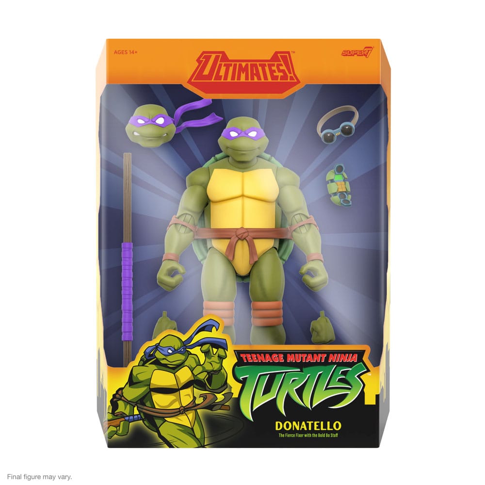 Teenage Mutant Ninja Turtles Ultimates Actionfigur Wave 12 Donatello 18 cm - Preorder - ETA: 18.12.2025