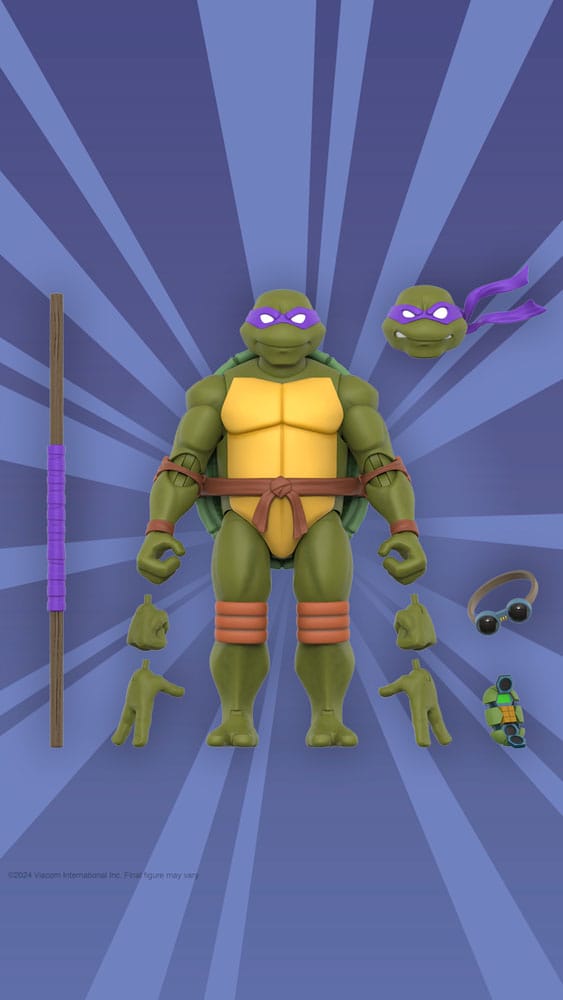Teenage Mutant Ninja Turtles Ultimates Actionfigur Wave 12 Donatello 18 cm - Preorder - ETA: 18.12.2025