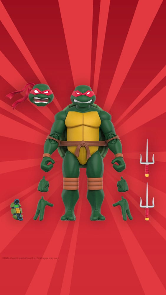 Teenage Mutant Ninja Turtles Ultimates Actionfigur Wave 12 Raphael 18 cm - Preorder - ETA: 18.12.2025