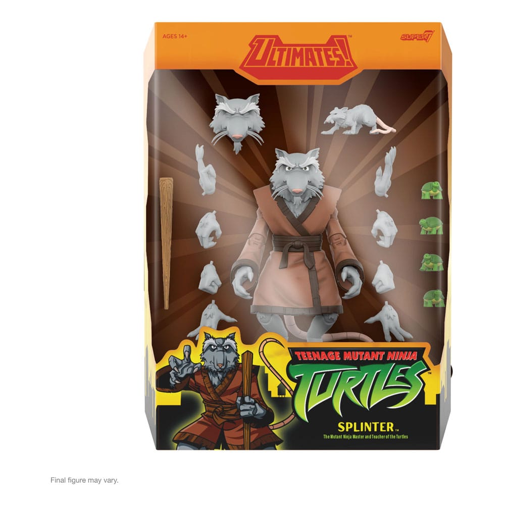 Teenage Mutant Ninja Turtles Ultimates Actionfigur Wave 13 Splinter 18 cm    - Preorder - ETA: 25.02.2026