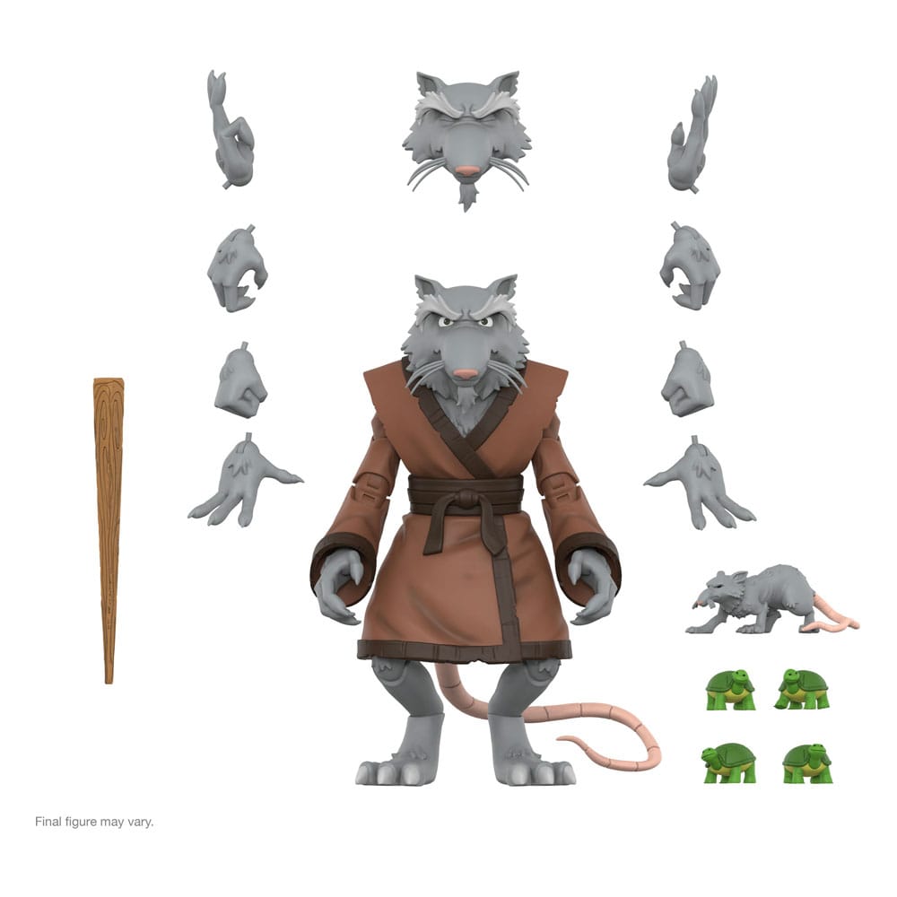 Teenage Mutant Ninja Turtles Ultimates Actionfigur Wave 13 Splinter 18 cm    - Preorder - ETA: 25.02.2026