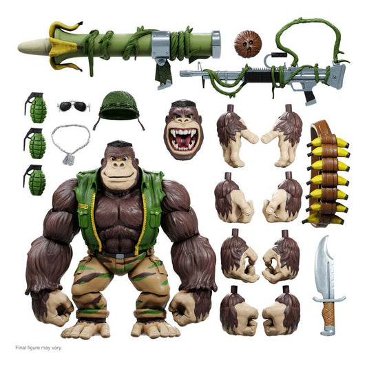 Teenage Mutant Ninja Turtles Ultimates Actionfigur Guerrilla Gorilla 20 cm - Versand: 5-7 Tage nach Bestellung