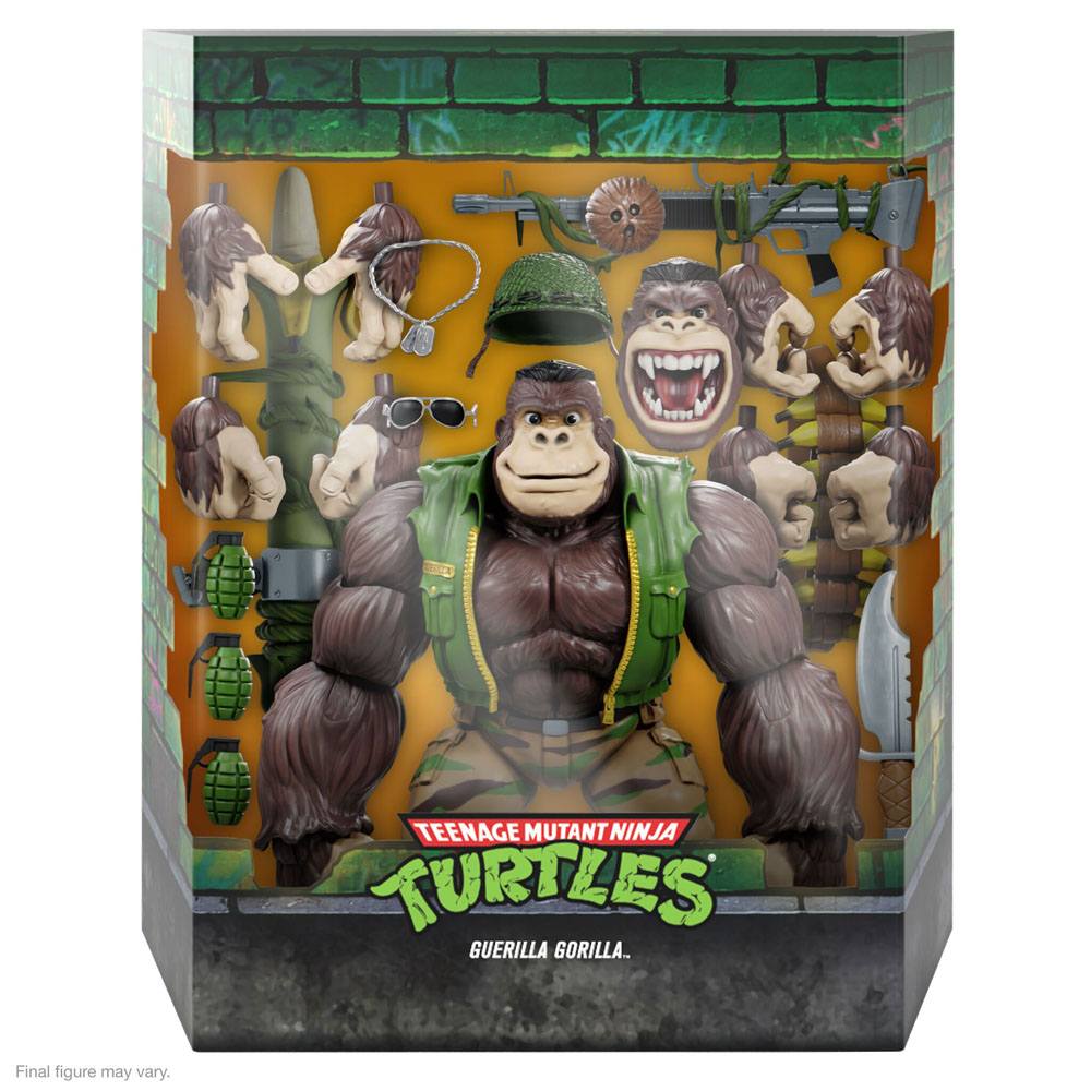 Teenage Mutant Ninja Turtles Ultimates Actionfigur Guerrilla Gorilla 20 cm - Versand: 5-7 Tage nach Bestellung