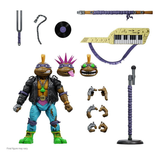 Teenage Mutant Ninja Turtles Ultimates Actionfigur Punker Donatello 18 cm - Versand: 5-7 Tage nach Bestellung