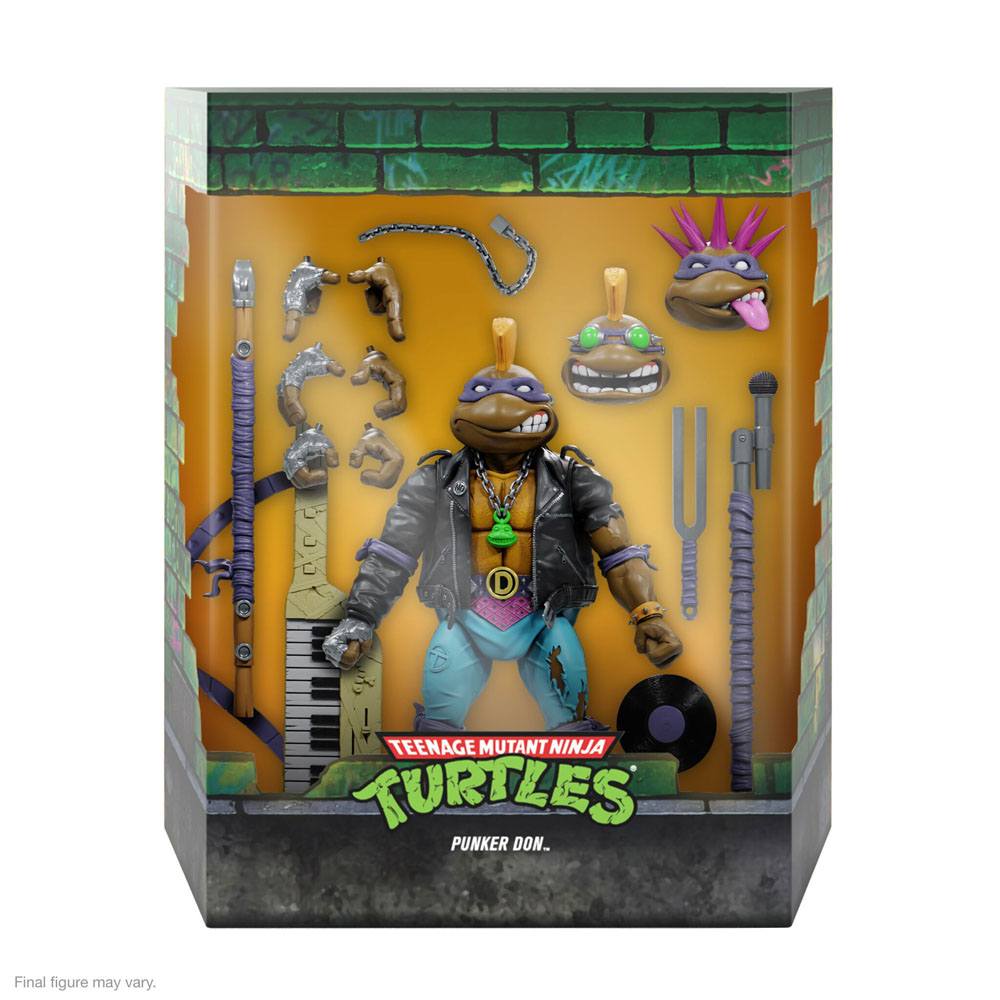 Teenage Mutant Ninja Turtles Ultimates Actionfigur Punker Donatello 18 cm - Versand: 5-7 Tage nach Bestellung