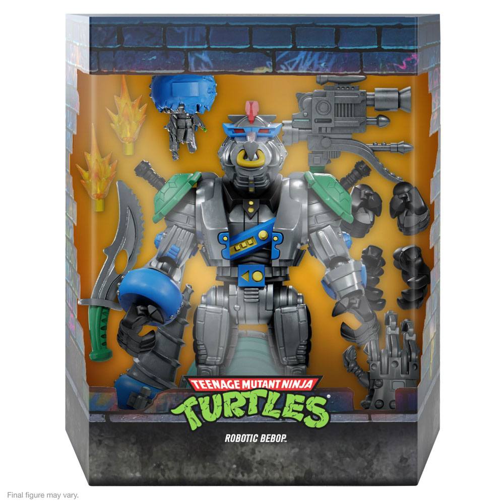 Teenage Mutant Ninja Turtles Ultimates Actionfigur Robotic Bebop 20 cm - Versand: 5-7 Tage nach Bestellung