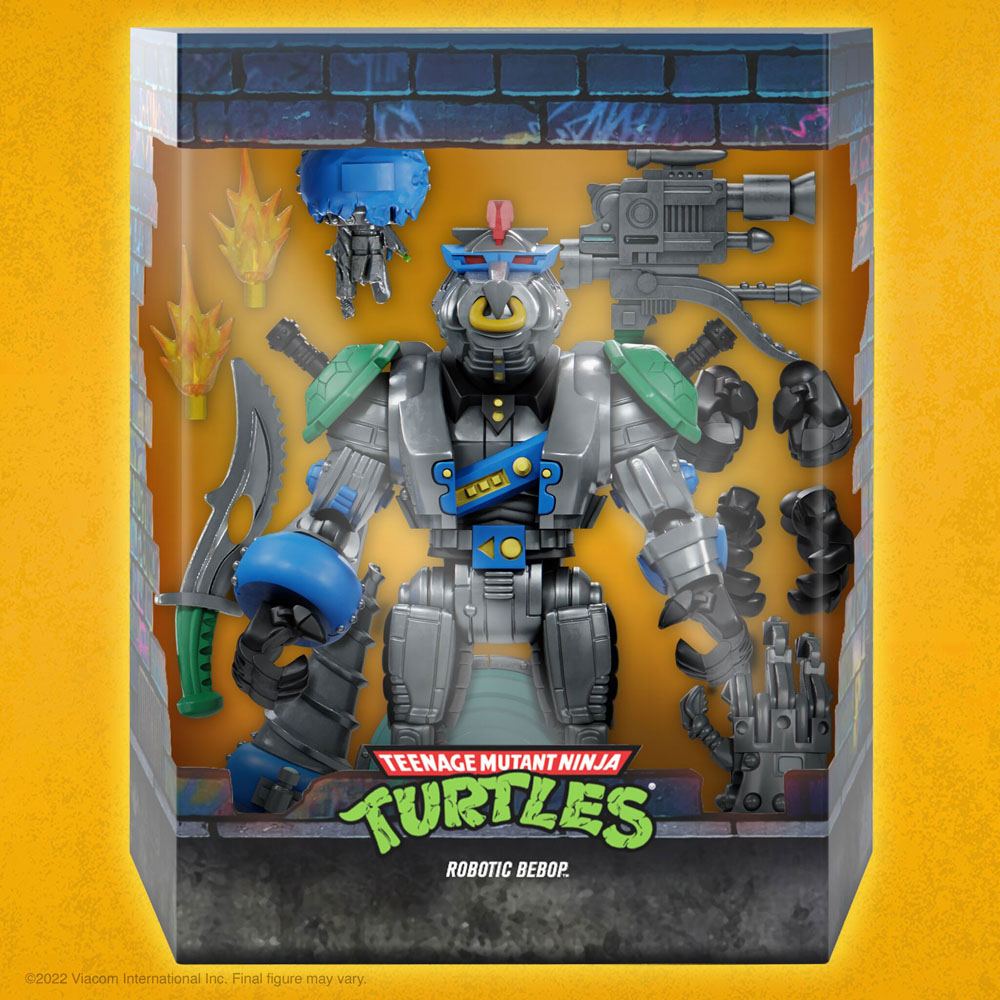 Teenage Mutant Ninja Turtles Ultimates Actionfigur Robotic Bebop 20 cm - Versand: 5-7 Tage nach Bestellung