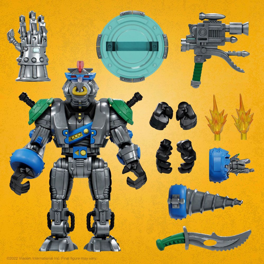 Teenage Mutant Ninja Turtles Ultimates Actionfigur Robotic Bebop 20 cm - Versand: 5-7 Tage nach Bestellung