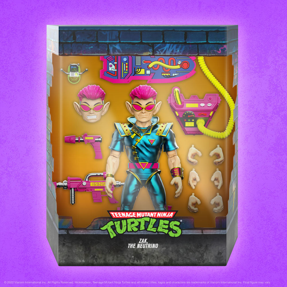 Teenage Mutant Ninja Turtles Ultimates Actionfigur Zak, The Neutrino 18 cm - Versand: 5-7 Tage nach Bestellung