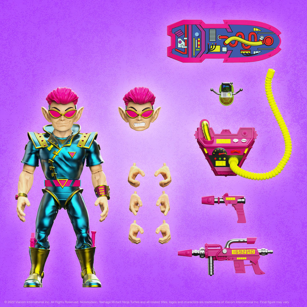 Teenage Mutant Ninja Turtles Ultimates Actionfigur Zak, The Neutrino 18 cm - Versand: 5-7 Tage nach Bestellung
