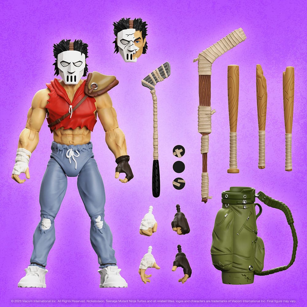 Teenage Mutant Ninja Turtles Ultimates Actionfigur Casey Jones (Mirage) 18 cm - Versand: 5-7 Tage nach Bestellung