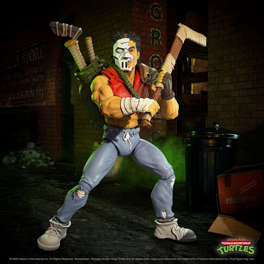 Teenage Mutant Ninja Turtles Ultimates Actionfigur Casey Jones (Mirage) 18 cm - Versand: 5-7 Tage nach Bestellung