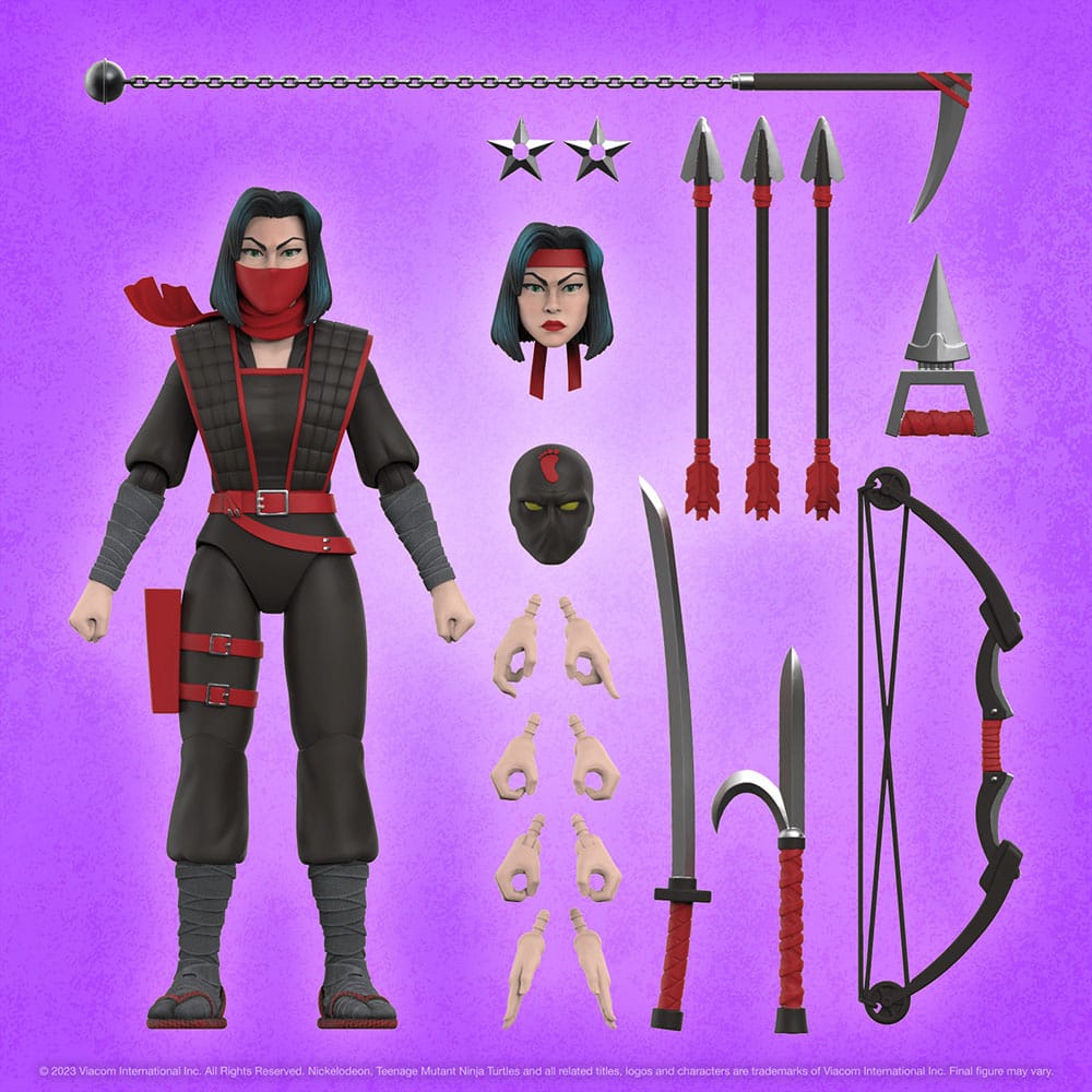 Teenage Mutant Ninja Turtles Ultimates Actionfigur Karai 18 cm - Versand: 5-7 Tage nach Bestellung