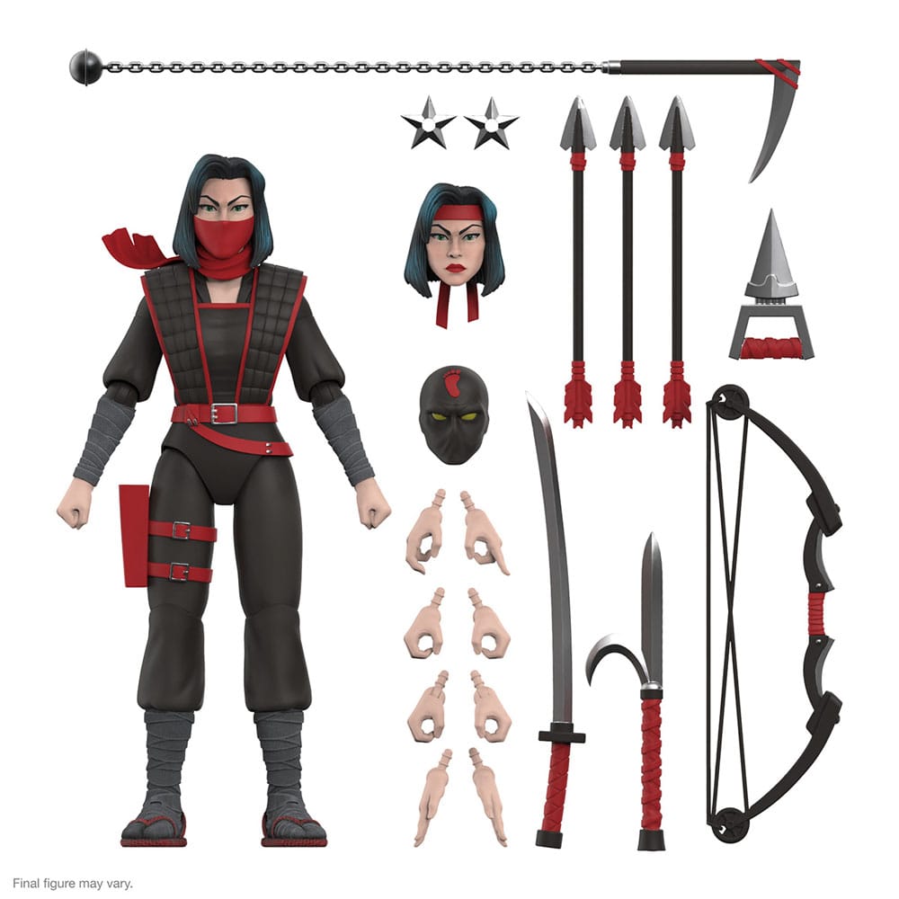 Teenage Mutant Ninja Turtles Ultimates Actionfigur Karai 18 cm - Versand: 5-7 Tage nach Bestellung