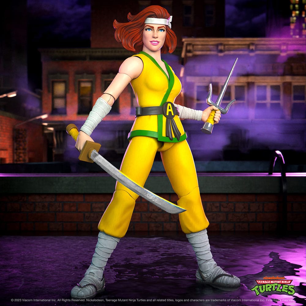 Teenage Mutant Ninja Turtles Ultimates Actionfigur Ninja April 18 cm - Versand: 5-7 Tage nach Bestellung