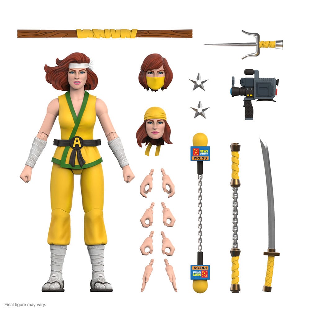 Teenage Mutant Ninja Turtles Ultimates Actionfigur Ninja April 18 cm - Versand: 5-7 Tage nach Bestellung