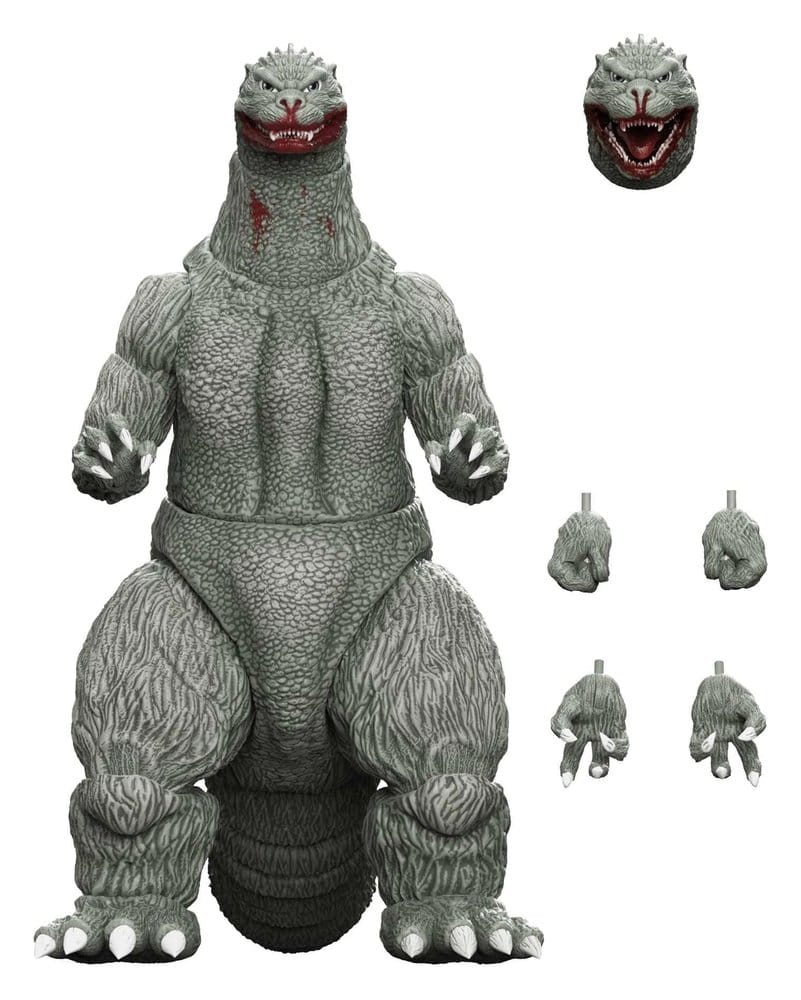 Godzilla (1989) Toho Ultimates Actionfigur Godzilla (Greyscale Comic Book - Thirsty for Blood) 24 cm - Preorder - ETA: 31.07.2026