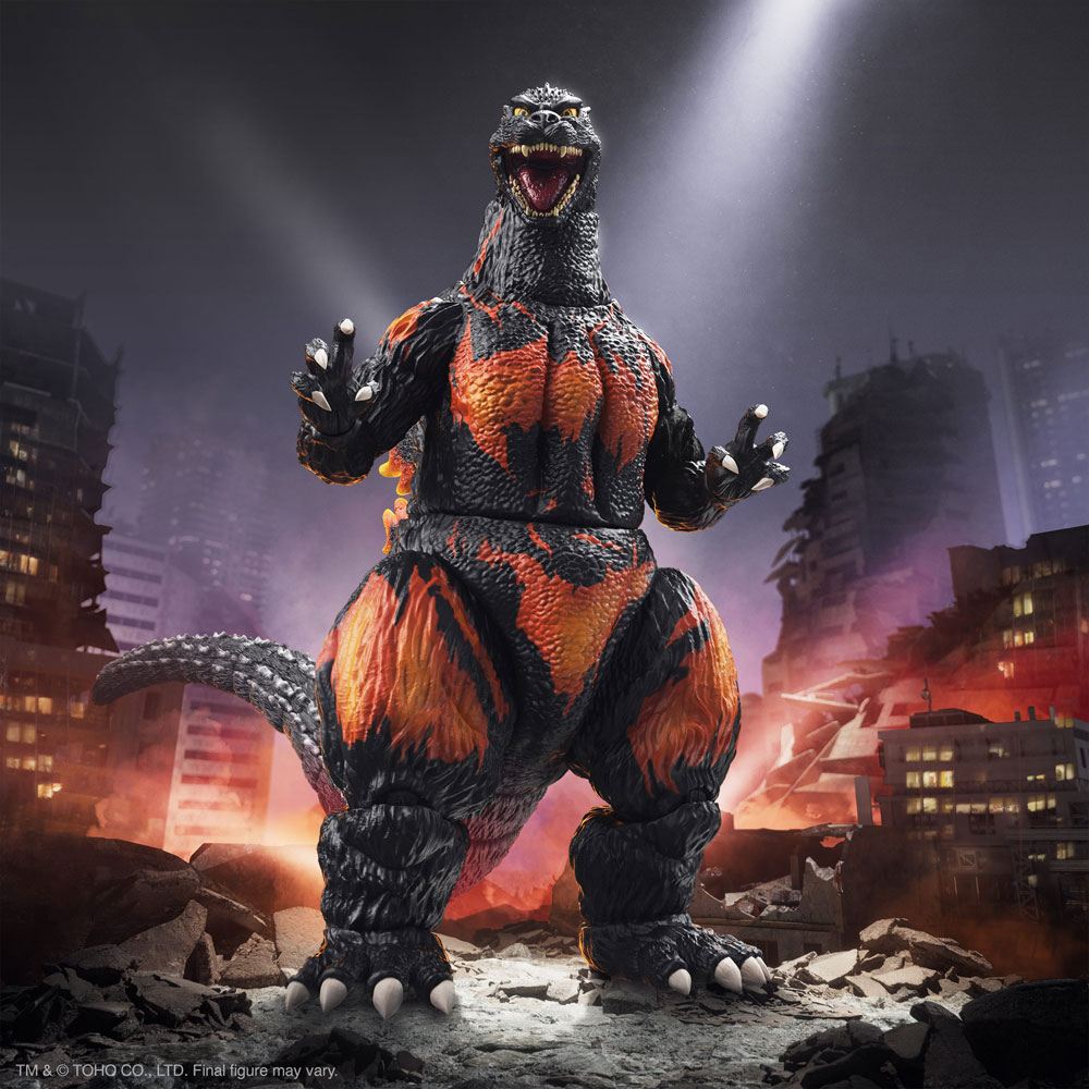 Toho Ultimates Actionfigur Burning Godzilla 1995 20 cm - Versand: 7 Tage nach Bestellung
