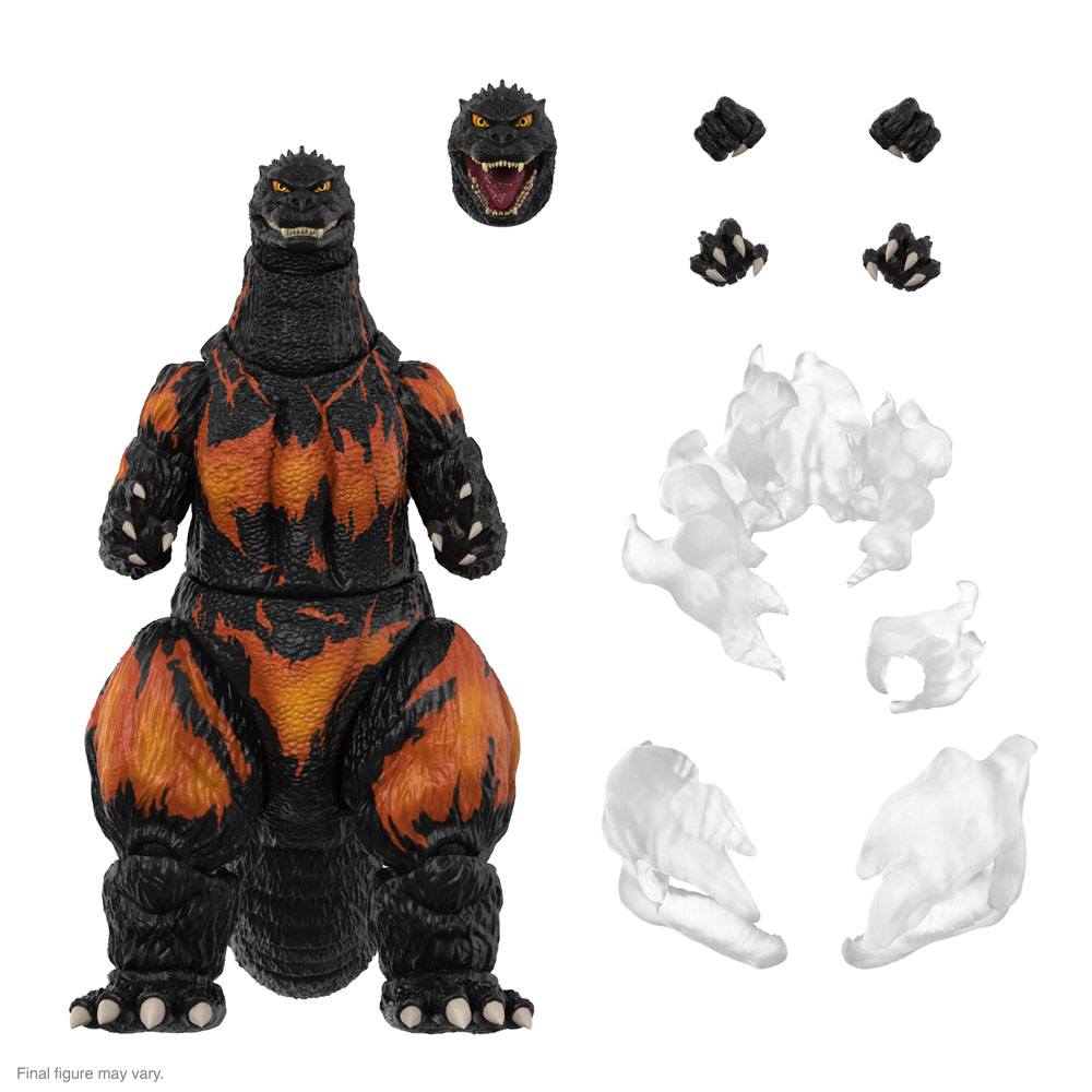 Toho Ultimates Actionfigur Burning Godzilla 1995 20 cm - Versand: 7 Tage nach Bestellung