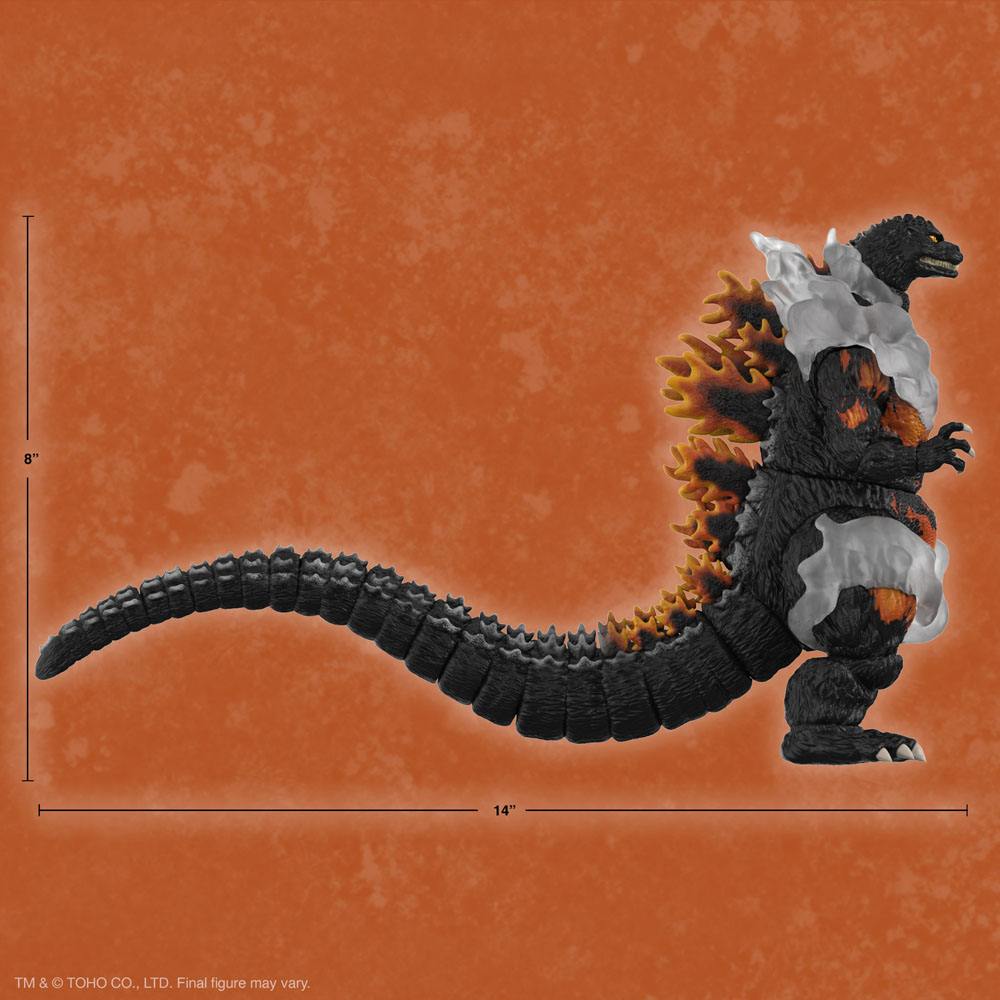 Toho Ultimates Actionfigur Burning Godzilla 1995 20 cm - Versand: 7 Tage nach Bestellung