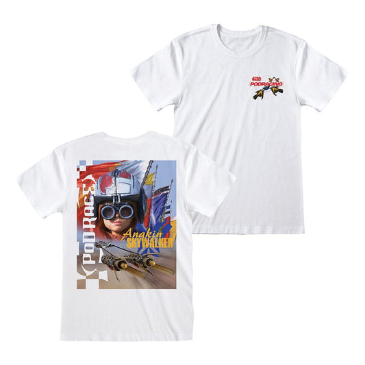 Star Wars T-Shirt Pod Racer Classic  Größe M - Versand: 7 Tage nach Bestellung