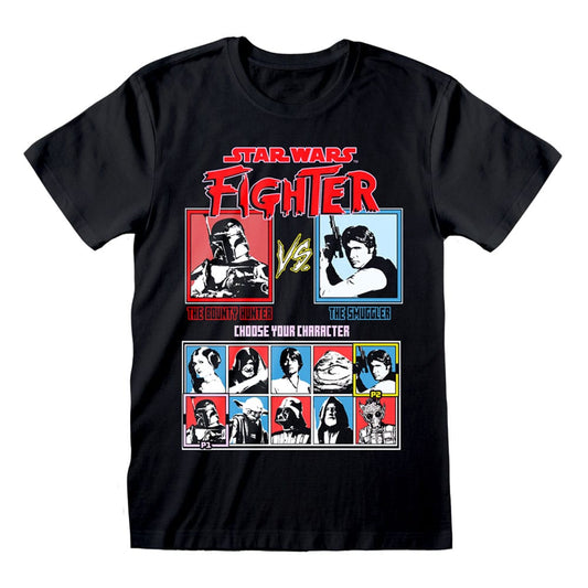 Star Wars T-Shirt Vs Screen Black Größe L - Versand: 5-7 Tage nach Bestellung