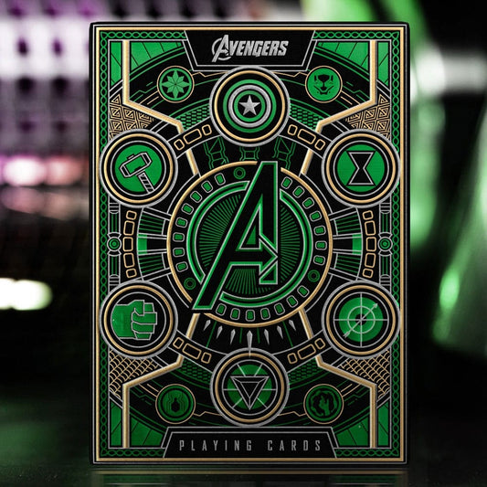 Avengers - The Infinity Saga Spielkarten Green Version - Preorder - ETA: 01.12.2025