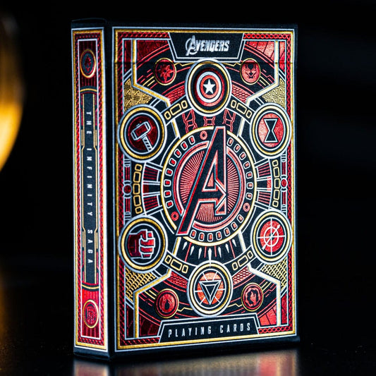 Avengers - The Infinity Saga Spielkarten Red Version - Preorder - ETA: 20.01.2026