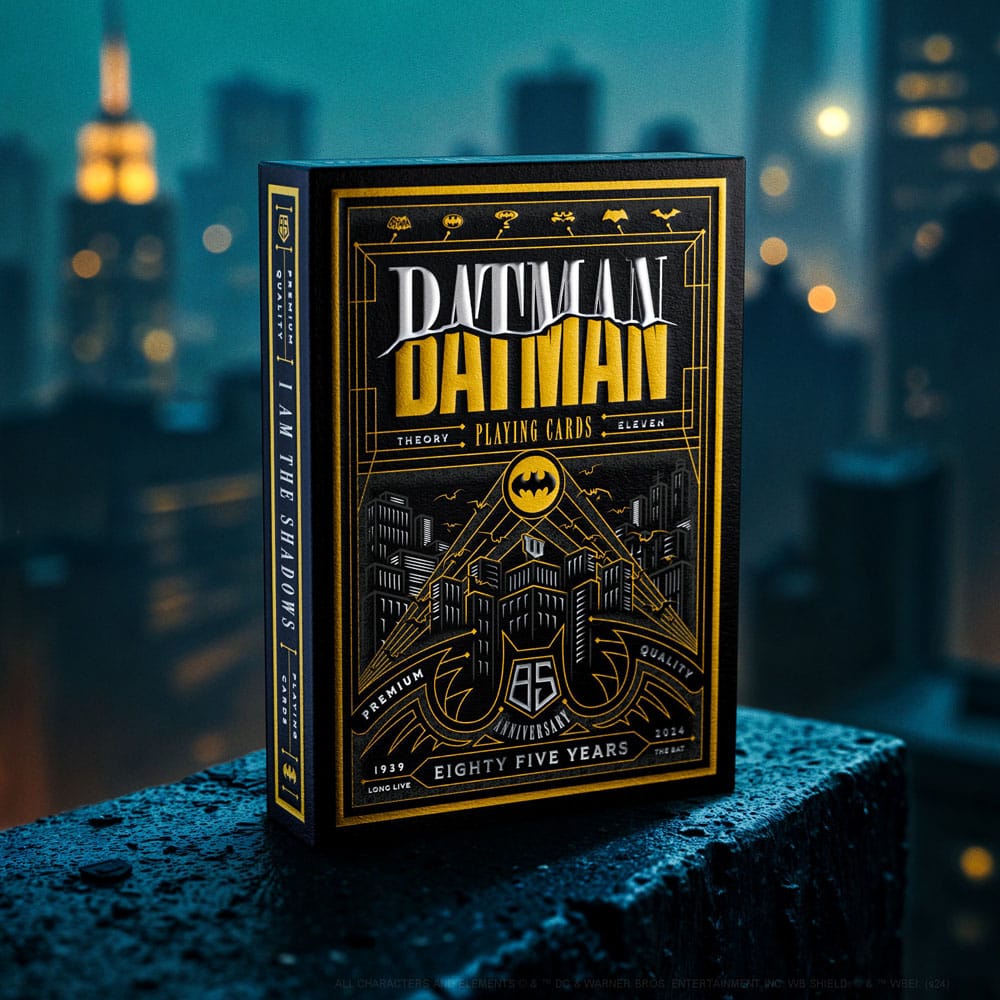 Batman 85th Anniversary Spielkarten  - Preorder - ETA: 14.11.2025